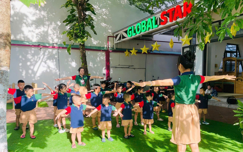 Lớp học mầm non tại Global Star School