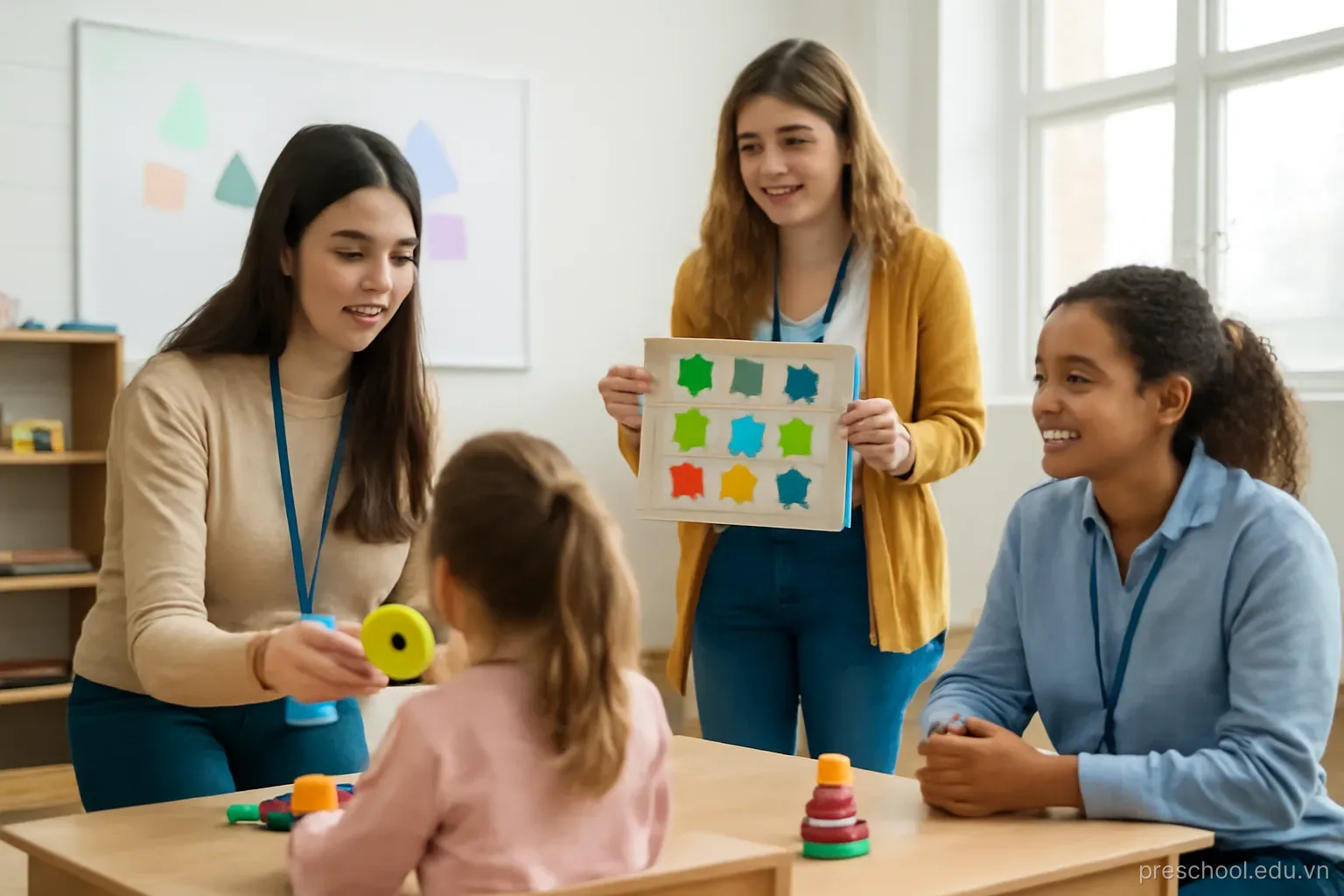 Nam giới theo nghề mầm non: hiếm nhưng được chào đón